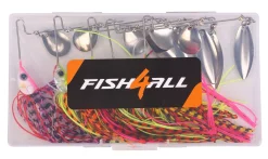 Fish4All Vibra Spinnerbait Box 15g (5 Stuks)