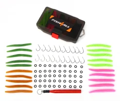 Fish4All Whacky Worm Box (91pcs)