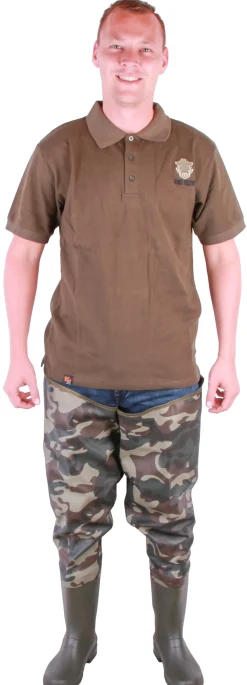 Fisharp Lightweight Thigh Wader Camo