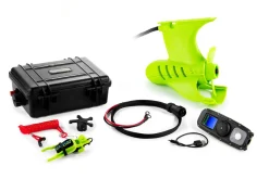 Float Plus Compact 2 Green Bellyboat Elektromotor
