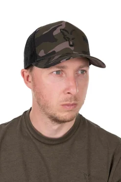 Fox Black Camo Trucker Cap