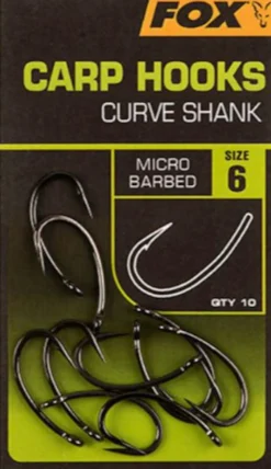 Fox Carp Hooks Curve Shank