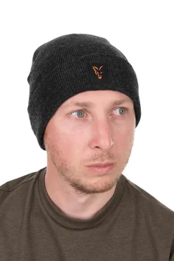 Fox Collection Beanie Black/Orange