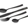 Fox Cookware Black Stainless Cutlery Set (4pcs)