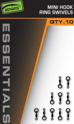 Fox Edges Mini Hook Ring Swivels (10 stuks)