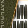 Fox Edges Naturals Power Grip Tail Rubbers Maat 7 (10 stuks)
