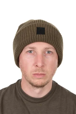 Fox Olive Merino Blend Beanie