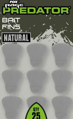 Fox Rage Predator Bait Fins Natural (25 Stuks)