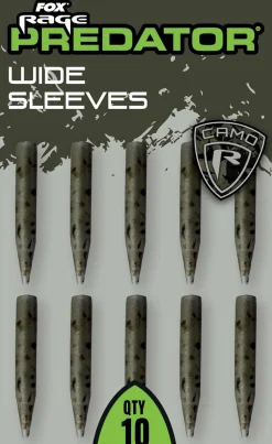 Fox Rage Predator Camo Wide Sleeves (10 Stuks)