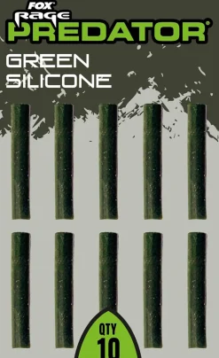 Fox Rage Predator Green Silicone Sleeves (10 Stuks)