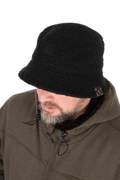 Fox Sherpa Bucket Hat - Black