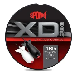 Fox Spomb XD Pro Braid Grey Gevlochten Lijn (300m)