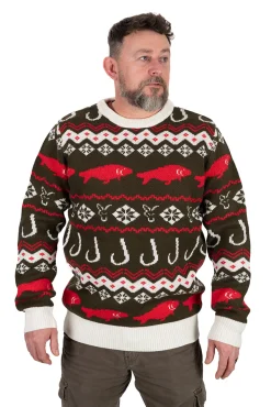 Fox Xmas Jumper Trui