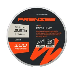 Frenzee FXT Rig Line Nylon Witvislijn (100m)