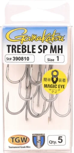 Gamakatsu Treble SP MH Hyper Corrosion Protected Dreg