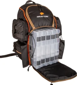 Grayton Tough Gear Multi Backpack (Incl. 5 Tackleboxen)