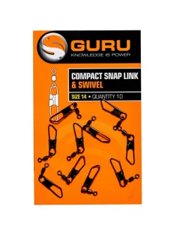 Guru Compact Snap Link And Swivel Size 14 (10 Stuks)