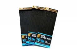 Guru LWGS Ready Rig Barbless Pole Onderlijnen 15cm (8pcs)