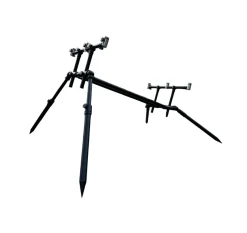 Holdcarp Black Brilliant RodPod+ Black Edition