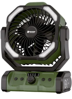 Holdcarp Rechargeable DoubleMotor Fan (Incl. Afstandsbediening)