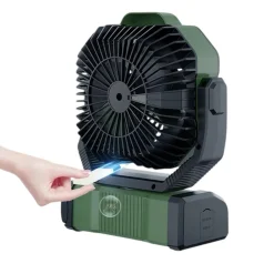 Holdcarp Rechargeable DoubleMotor Fan (Incl. Afstandsbediening)