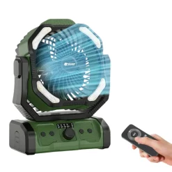 Holdcarp Rechargeable DoubleMotor Fan (Incl. Afstandsbediening)