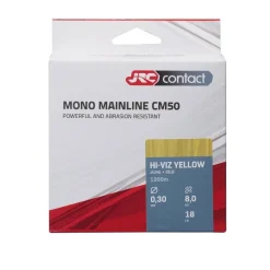 JRC Contact CM50 Nylon Vislijn Hi-Viz Yellow 1200m