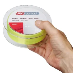 JRC Contact CM50 Nylon Vislijn Hi-Viz Yellow 1200m