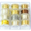 Koplo Fly Tying Tinsel Box (12 rolls)