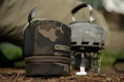 Korda Compac Gas Canister Jacket Cover Dark Kamo