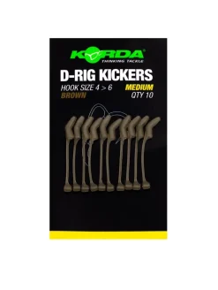 Korda Kickers D Rig Brown (10 Stuks)