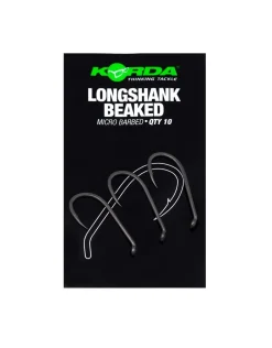 Korda Longshank Beaked Barbed Karperhaken (10 Stuks)