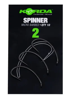 Korda Spinner Weerhaakloos Karper Haken (10 stuks)