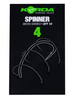 Korda Spinner Weerhaakloos Karper Haken (10 stuks)
