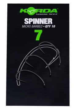 Korda Spinner Weerhaakloos Karper Haken (10 stuks)