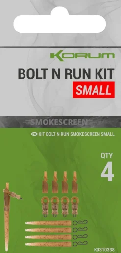 Korum Smokescreen Bolt N Run Kit (4 Stuks)