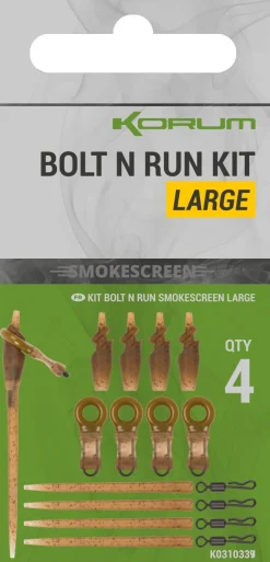 Korum Smokescreen Bolt N Run Kit (4 Stuks)