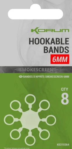 Korum Smokescreen Hookable Bait Bands