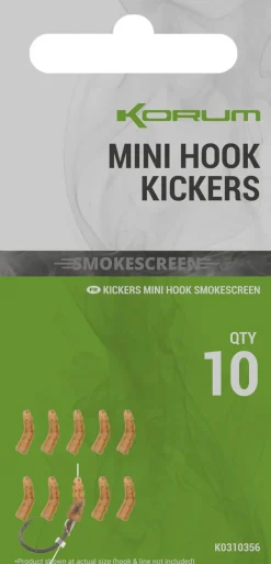 Korum Smokescreen Mini Hook Kickers (10 Stuks)
