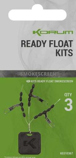 Korum Smokescreen Ready Float Kits (3 Stuks)