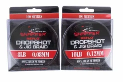 Korum Snapper Dropshot Jig Braid Gevlochten Lijn