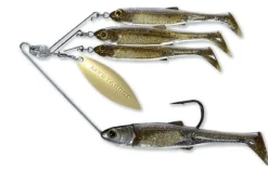 Livetarget Lures Minnow Spinnerbait Dark Amber/Gold 4/0 (11g)