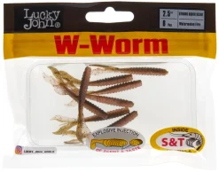 Lucky John W-Worm 6.4cm (8 Stuks)