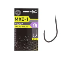 Matrix MXC-1 Barbless Spade End Witvishaken (10st)