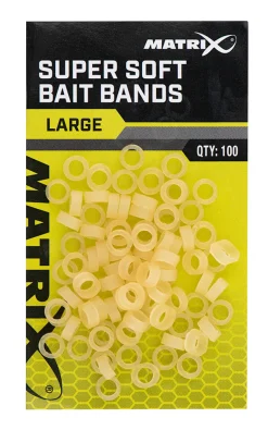 Matrix Super Soft Bait Bands (100 stuks)