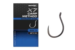 Matrix X7 Carp Method Witvis Haken Weerhaakloos (10 Stuks)