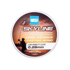 Nash TT Highline Mono Clear Nylon Lijn (1000m)
