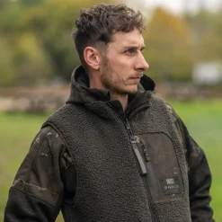 Nash ZT Sherpa Fleece Reversible Body Warmer