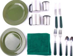 NGT Complete Bestek Set voor 2 Personen inclusief Carry Case
