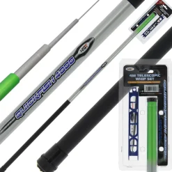 NGT Quickfish Combo - 4m Vaste Hengel, Tuigje & Hakensteker